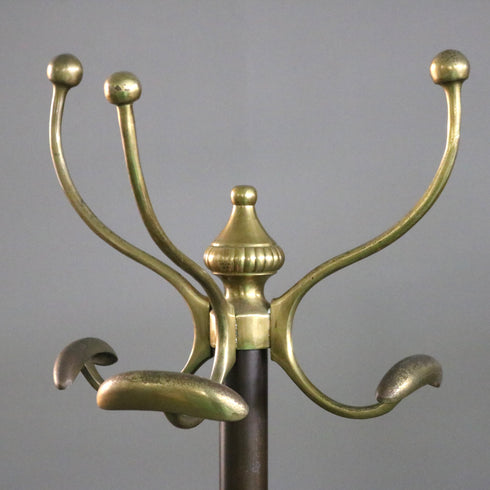 A140 コートハンガーラック 金属製 什器 高さ164㎝ 幅28㎝ 奥行28㎝