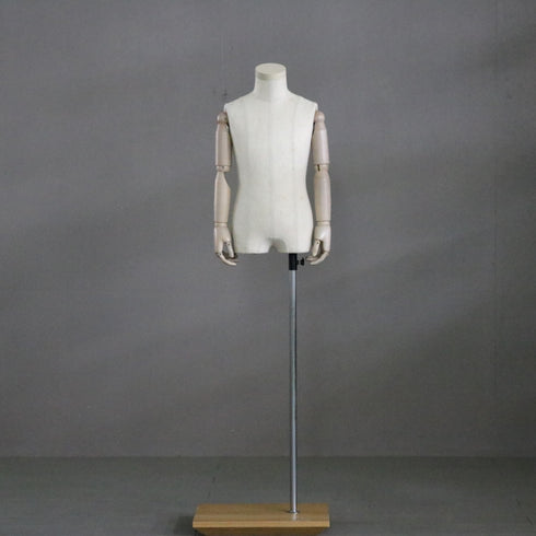 B122 トルソ 子ども 什器 高さ125㎝ 幅36㎝ 奥行27㎝