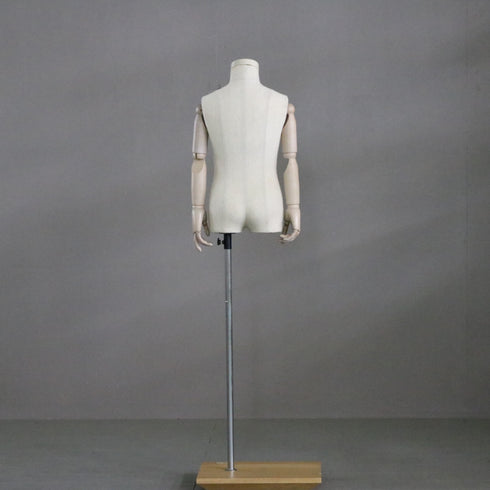 B122 トルソ 子ども 什器 高さ125㎝ 幅36㎝ 奥行27㎝