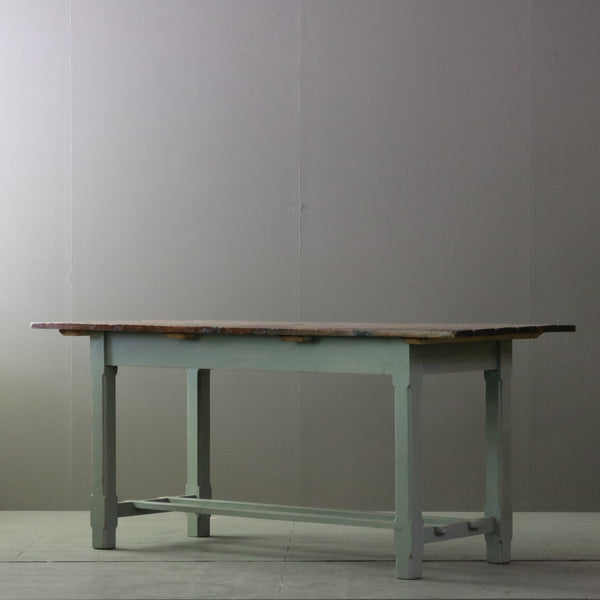 C341 アンティークテーブル 木製 什器 高さ78㎝ 幅185㎝ 奥行66㎝