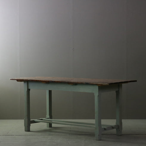 C341 アンティークテーブル 木製 什器 高さ78㎝ 幅185㎝ 奥行66㎝