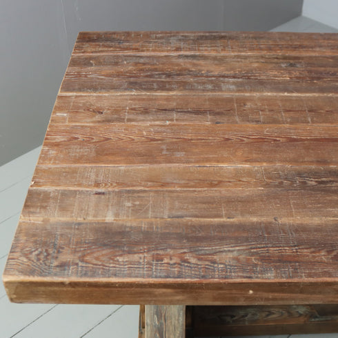 C342 ダイニングテーブル 木製 ヴィンテージ 高さ76㎝ 幅180㎝ 奥行78㎝