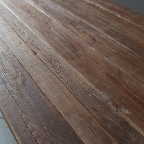 C342 ダイニングテーブル 木製 ヴィンテージ 高さ76㎝ 幅180㎝ 奥行78㎝