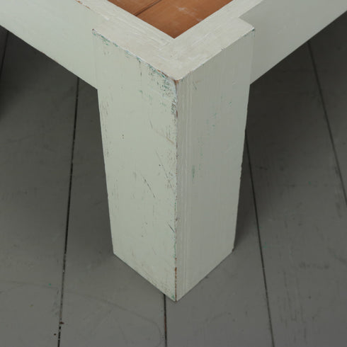 C350 ローテーブル 白 展示台 木製 什器 高さ40㎝ 幅120㎝ 奥行58㎝