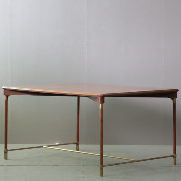 C343 テーブル 木製 什器 高さ76㎝ 幅153㎝ 奥行き112㎝