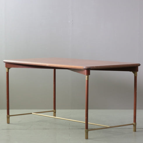 C338 テーブル 木製 什器 高さ76㎝ 幅153㎝ 奥行き83㎝