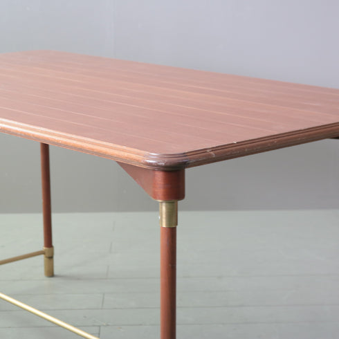 C338 テーブル 木製 什器 高さ76㎝ 幅153㎝ 奥行き83㎝