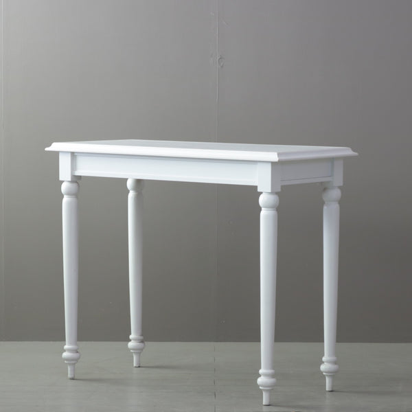 C402 ハイテーブル 白 展示台 木製 什器 高さ90㎝ 幅110㎝ 奥行50㎝