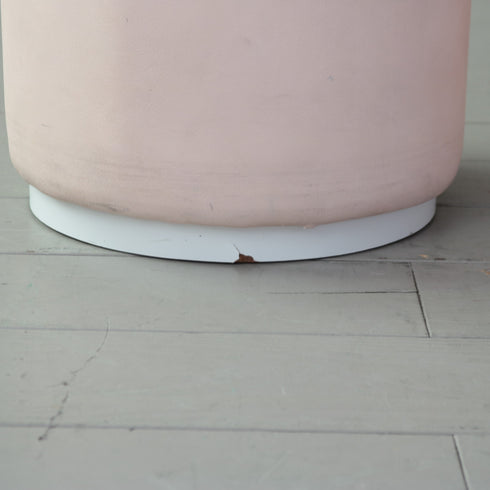 ピンクスツール 2個SET 合皮 什器 高さ42㎝ 幅36㎝ 奥行36㎝ 【配送ランクA】【C404】