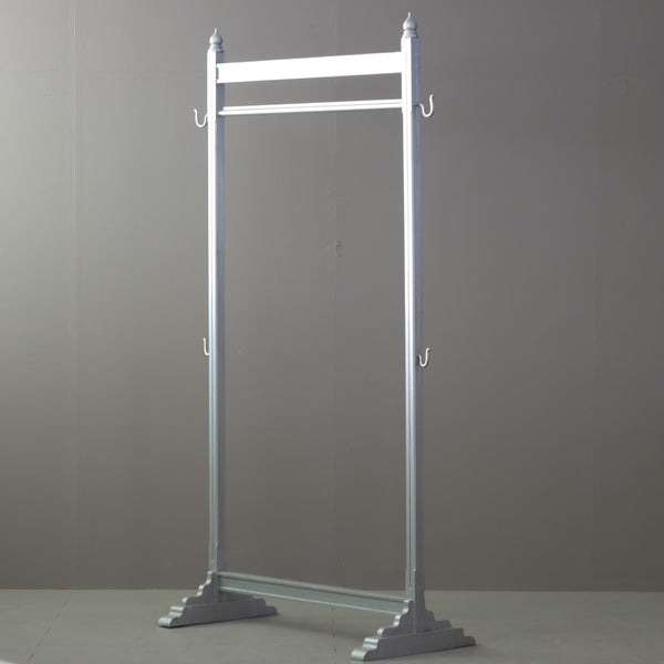 A407 ハンガーラック 木製 什器 高さ192㎝ 幅110㎝ 奥行47㎝