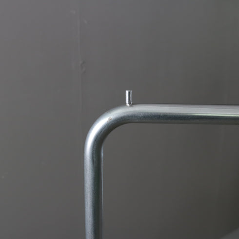 A68 ハンガーラック キャスター付き 金属製 什器 高さ138㎝ 幅120㎝ 奥行46㎝