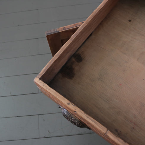 C91 分割式デスク 木製 イギリス輸入家具 高さ77㎝ 幅119㎝ 奥行60㎝