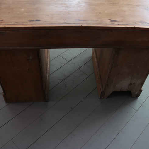 C91 分割式デスク 木製 イギリス輸入家具 高さ77㎝ 幅119㎝ 奥行60㎝