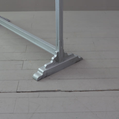 A413 ハンガーラック 木製 什器 高さ153㎝ 幅141㎝ 奥行47㎝