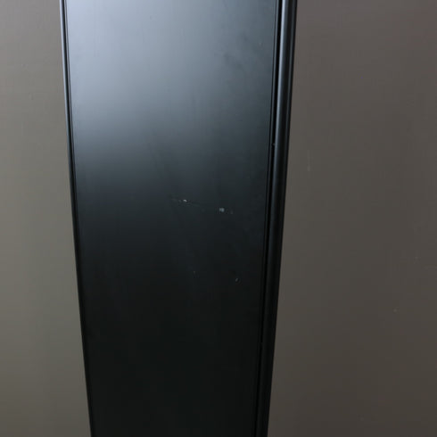 D439 スタンドミラー 片面 キャスター付き 金属製 高さ170㎝ 幅44㎝ 奥行49㎝