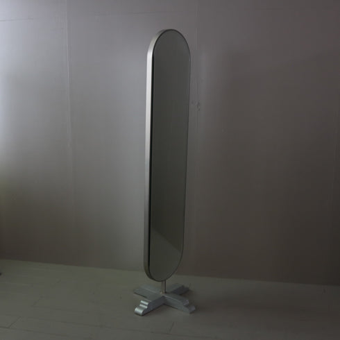 D440 スタンドミラー 両面 木製脚 高さ165㎝ 幅47㎝ 奥行47㎝