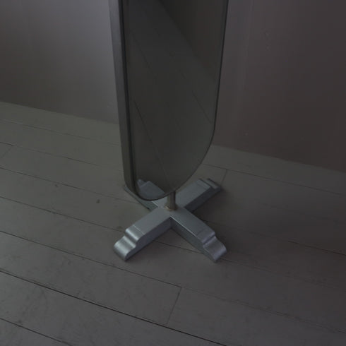 D440 スタンドミラー 両面 木製脚 高さ165㎝ 幅47㎝ 奥行47㎝