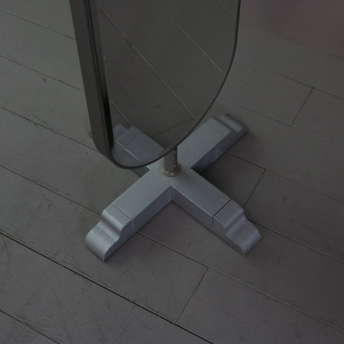 D441 スタンドミラー 両面 木製脚 高さ165㎝ 幅47㎝ 奥行47㎝