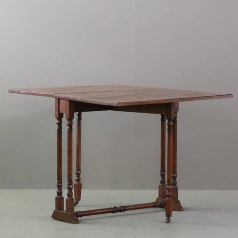 C442 ゲートレッグテーブル 木製 輸入家具 高さ64㎝ 幅98㎝ 奥行き73㎝