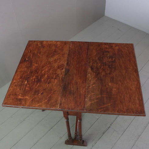 C442 ゲートレッグテーブル 木製 輸入家具 高さ64㎝ 幅98㎝ 奥行き73㎝