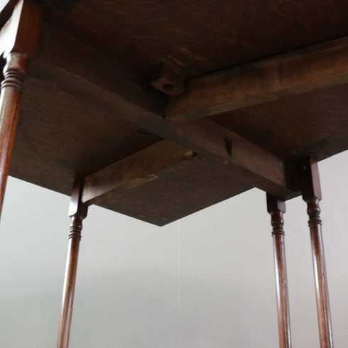 C442 ゲートレッグテーブル 木製 輸入家具 高さ64㎝ 幅98㎝ 奥行き73㎝