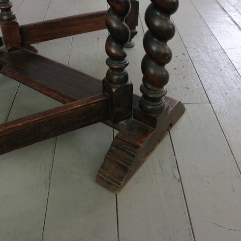 C443 ゲートレッグテーブル 木製 イギリス輸入家具 高さ72㎝ 幅106㎝ 奥行76㎝