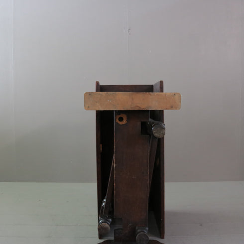 C443 ゲートレッグテーブル 木製 イギリス輸入家具 高さ72㎝ 幅106㎝ 奥行76㎝