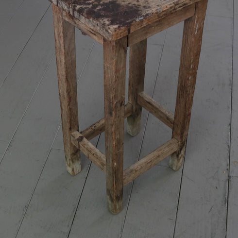 C444 スツール 木製 輸入家具 高さ61㎝ 幅31㎝ 奥行き25㎝