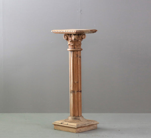 C446 フラワースタンド 木製 輸入家具 高さ103㎝ 幅34㎝ 奥行34㎝