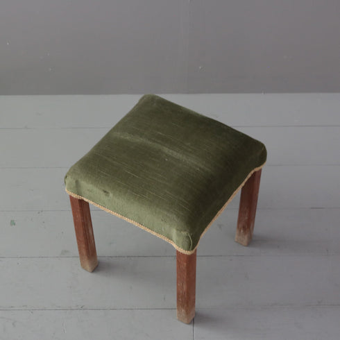 C454 スツール オットマン 木製 輸入家具 高さ31㎝ 幅29㎝ 奥行29㎝