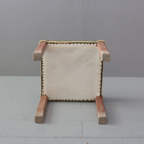 C454 スツール オットマン 木製 輸入家具 高さ31㎝ 幅29㎝ 奥行29㎝