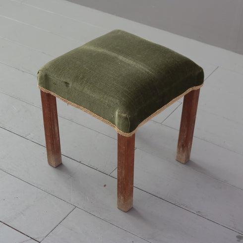 C454 スツール オットマン 木製 輸入家具 高さ31㎝ 幅29㎝ 奥行29㎝
