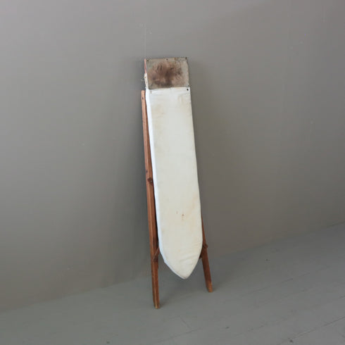 C455 折り畳み式アイロン台 木製 イギリス輸入家具 高さ78㎝ 幅115㎝ 奥行35㎝