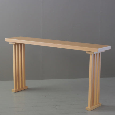 C133 スリムテーブル 木製 什器 高さ72㎝ 幅140㎝ 奥行30㎝