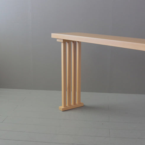 C133 スリムテーブル 木製 什器 高さ72㎝ 幅140㎝ 奥行30㎝