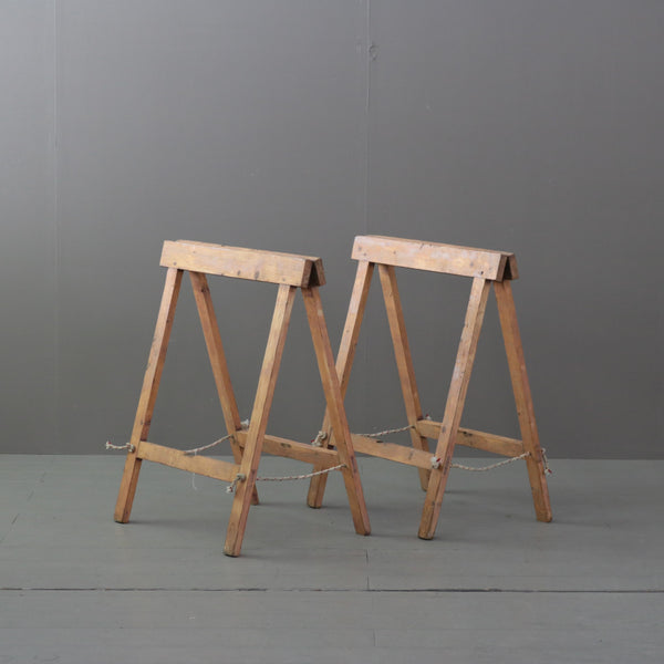 C472 ウッドスタンド 2脚SET 木製 輸入家具 高さ72㎝ 幅61㎝ 奥行43㎝