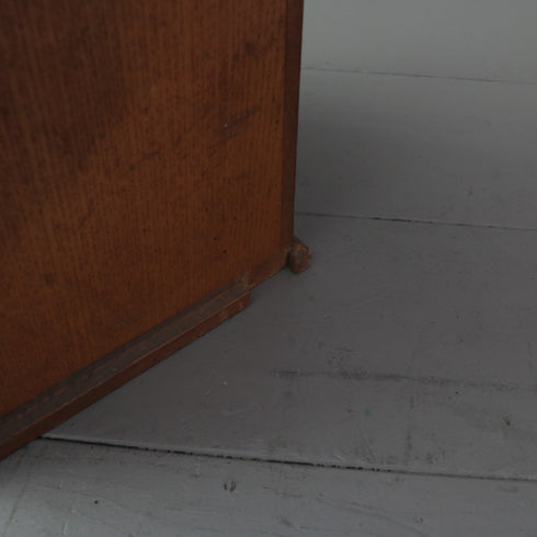 C476 ブックスタンド 木製 イギリス輸入家具 高さ21㎝ 幅21㎝ 奥行19㎝