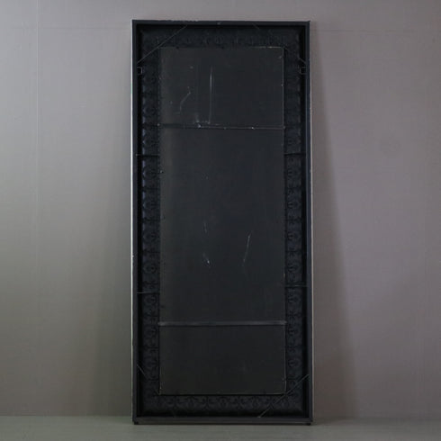 C479 大型ミラー 鉄製 什器 高さ187㎝ 幅83㎝ 奥行5㎝