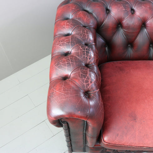 C480 二人掛け チェスターフィールドソファ