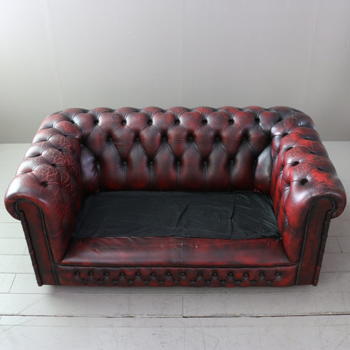 C480 二人掛け チェスターフィールドソファ