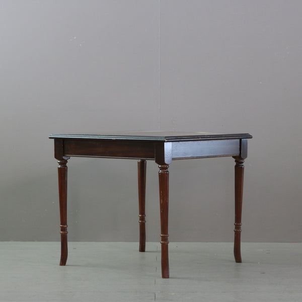 C481 英国ヴィンテージ サイドテーブル|マホガニーインレイ / スクエア 高さ49㎝幅54㎝奥行き54㎝