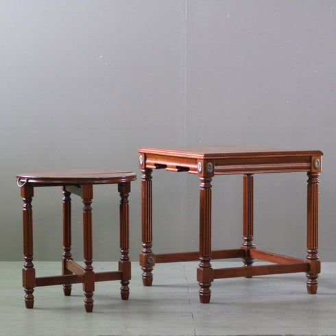 C484 ネストテーブル 木製 輸入家具 高さ53㎝ 幅51㎝ 奥行51㎝