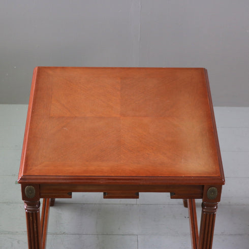 C484 ネストテーブル 木製 輸入家具 高さ53㎝ 幅51㎝ 奥行51㎝