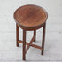 C488 スツール型サイドテーブル 木製 輸入家具 高さ49㎝ 幅31㎝ 奥行31㎝