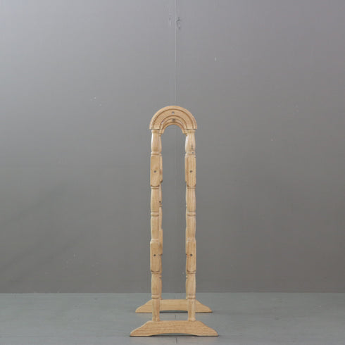 C489 ペニーワイズ タオルハンガー 木製 イギリス輸入家具 高さ78㎝ 幅63㎝ 奥行30㎝