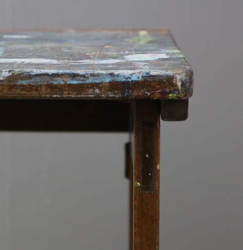 C492 折り畳み式スクールデスク 木製 輸入家具 高さ77㎝ 幅56㎝ 奥行51㎝