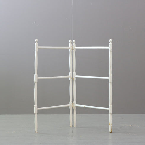 C495 折りたたみ タオルラック イギリス輸入家具 高さ70㎝ 幅41㎝奥行4㎝