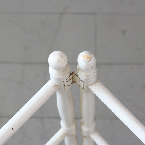 C495 折りたたみ タオルラック イギリス輸入家具 高さ70㎝ 幅41㎝奥行4㎝