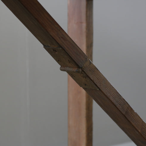 【C496】 ヴィンテージ 折りたたみ テーブル 木製 イギリス輸入家具 高さ76㎝ 幅136㎝ 奥行き65㎝