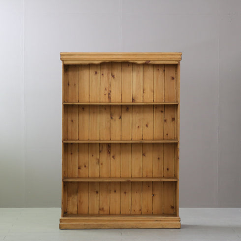 C503 ブックシェルフ 木製 イギリス輸入家具 高さ144㎝ 幅99㎝ 奥行22㎝